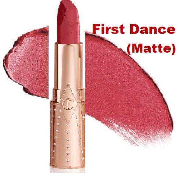 ✔️Charlotte Tilbury FIRST DANCE  Matte Revolution Lipstick  Refillable ✨ BNIB - Picture 2 of 8